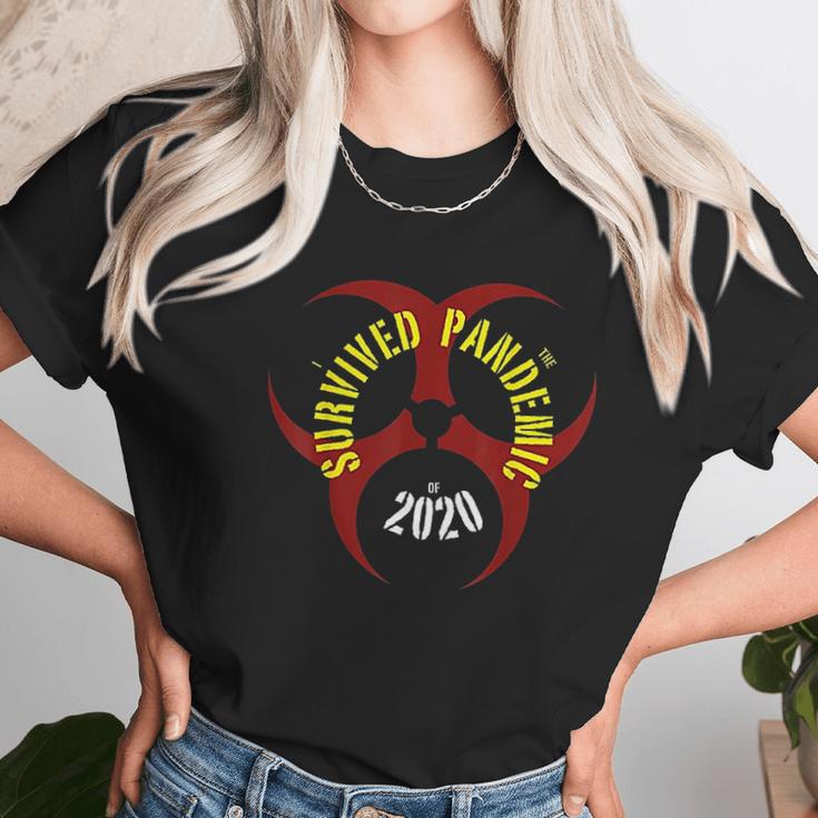 Cool I Survived The Pandemic Of 2020 Unisex T-Shirt Gifts for Her