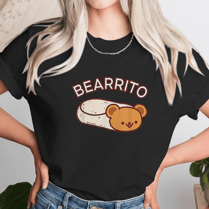 Cute Bearrito Bear Burrito Unisex T-Shirt Gifts for Her