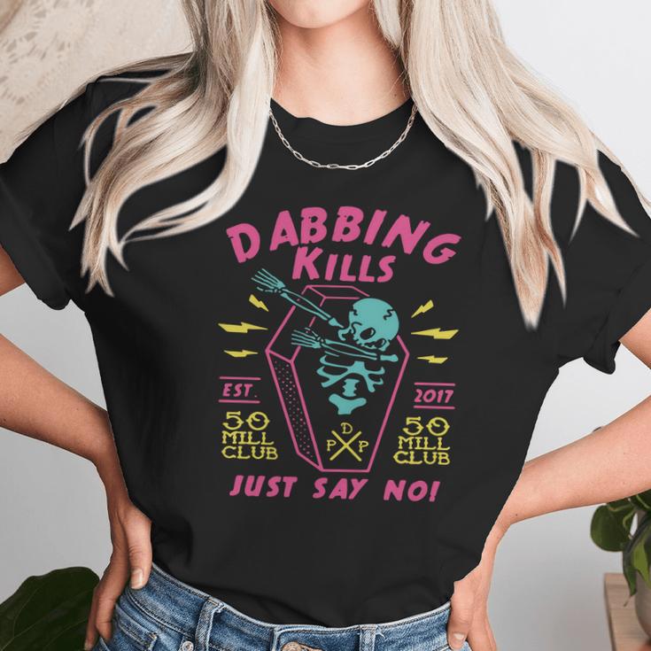 Dabbing Kills - Pewdiepie Art Unisex T-Shirt Gifts for Her