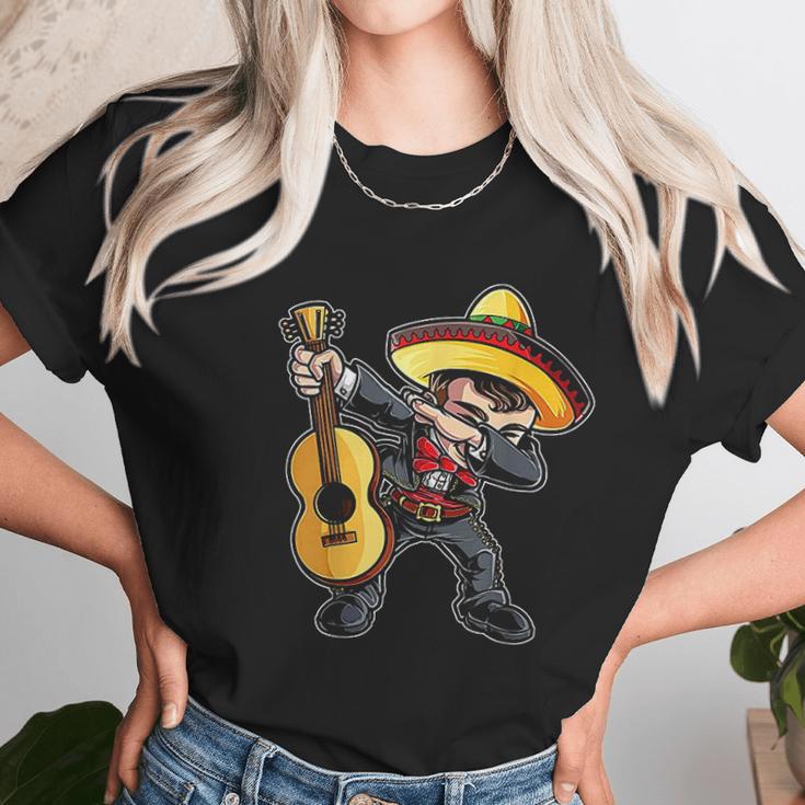 Dabbing Mariachi Unisex T-Shirt Gifts for Her