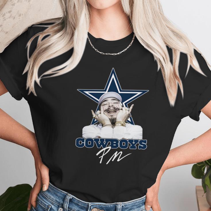 Dallas Cowboys Post Malone Shirt Hoodie SweatshirtsShirt Tee Unisex T-Shirt Gifts for Her