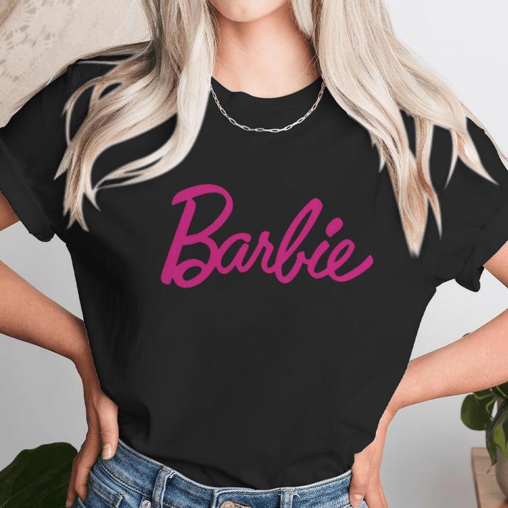 Damen Barbie T-Shirt Logo Viele Größenfarben Unisex T-Shirt Gifts for Her