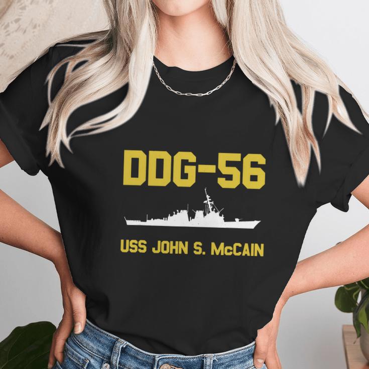 Ddg 56 Uss John S Mccain Shirt Unisex T-Shirt Gifts for Her