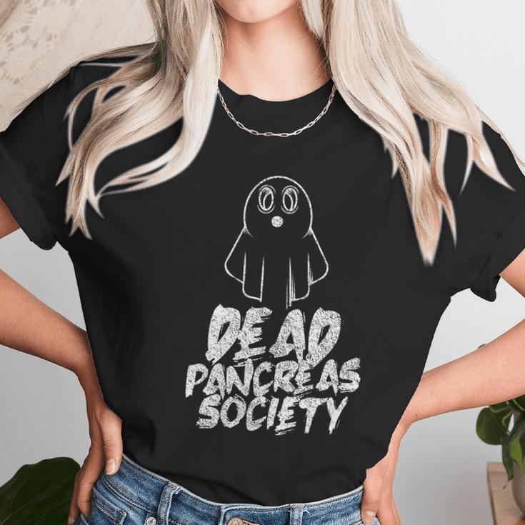 Dead Pancreas Society Insulin Diabetes Diabetician Gift Unisex T-Shirt Gifts for Her