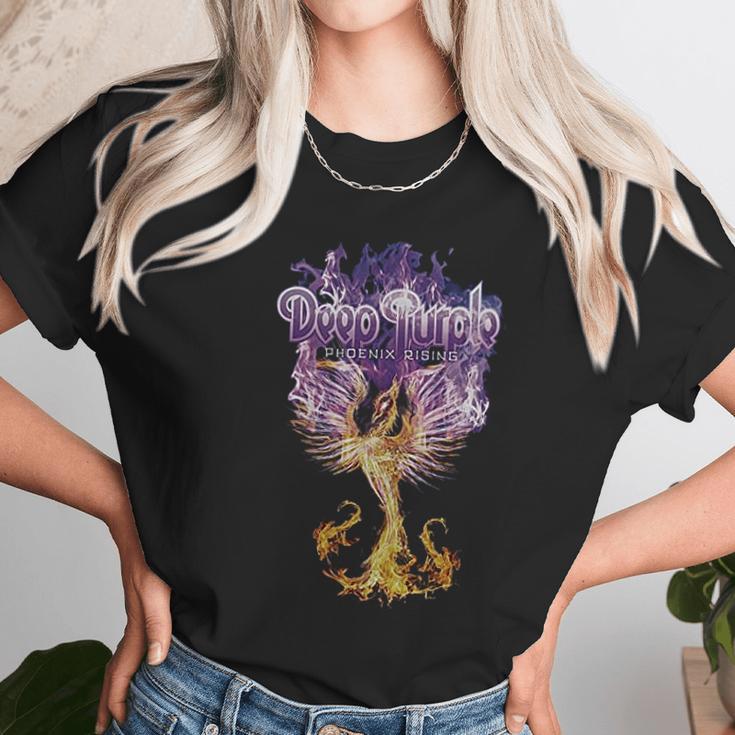 Deep Purple Phoenix Rising Unisex T-Shirt Gifts for Her