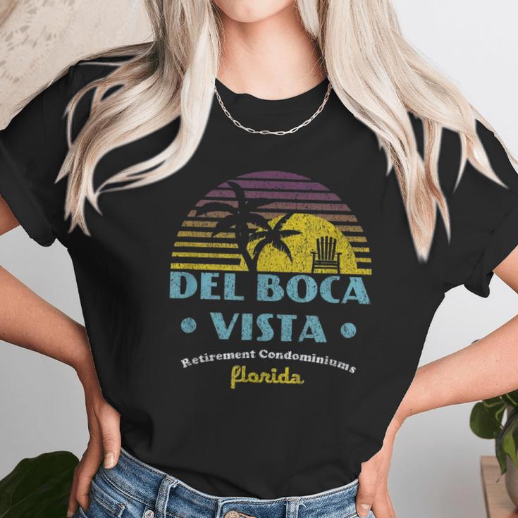 Del Boca Vista Florida Vintage Unisex T-Shirt Gifts for Her