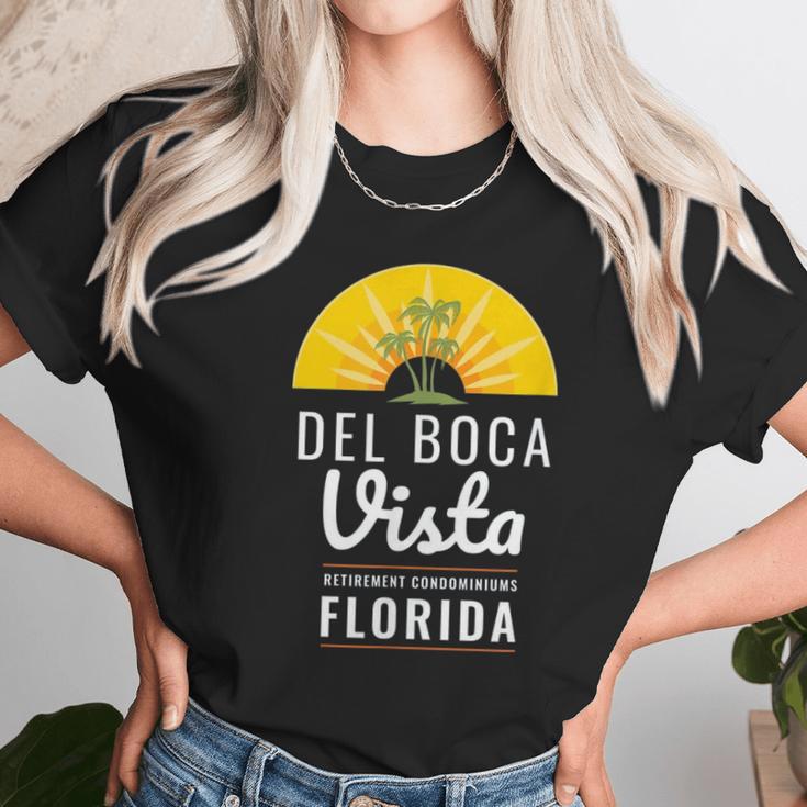 Del Boca Vista Funny Florida Unisex T-Shirt Gifts for Her