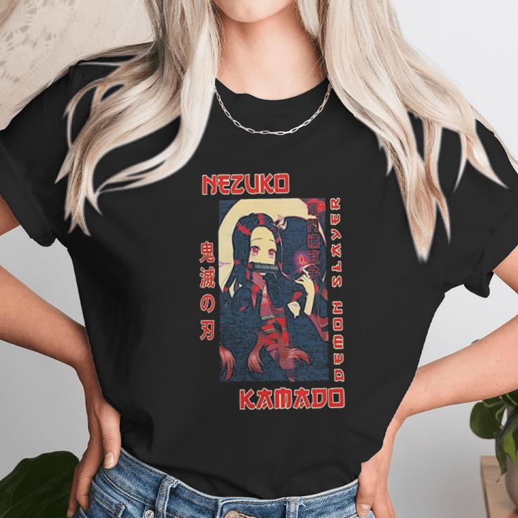 Demon Slayer Nezuko Illustration Unisex T-Shirt Gifts for Her