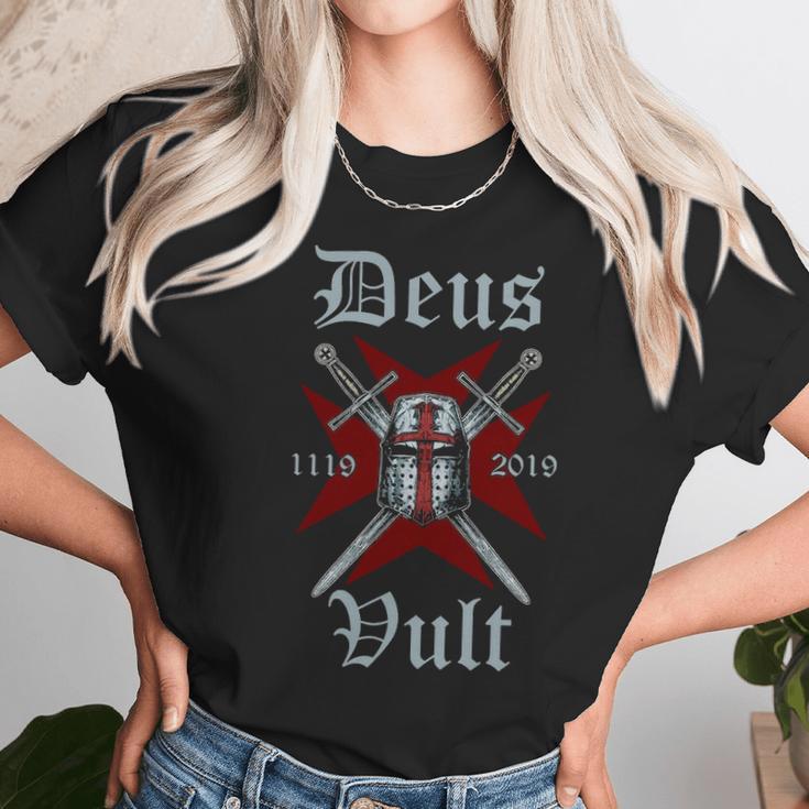 Deus Vult 1119 Unisex T-Shirt Gifts for Her