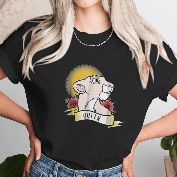 Disney Lion King Nala Queen Tattoo Yellow Graphic Unisex T-Shirt Gifts for Her