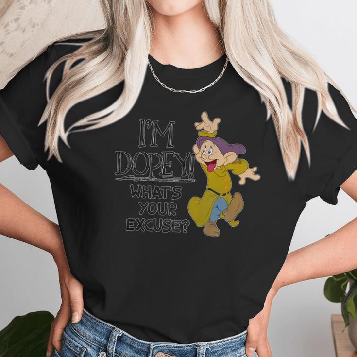 Disney Snow White Im Dopey Whats Your Excuse T-Shirt Unisex T-Shirt Gifts for Her