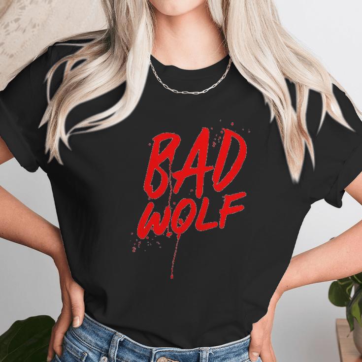 Doctor Who Bad Wolf Unisex T-Shirt Gifts for Her