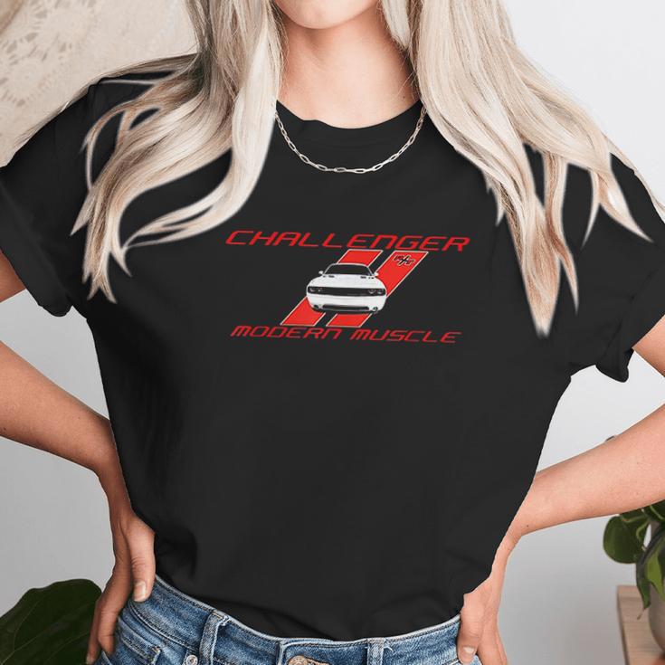 Dodge Challenger Rt Modern Muscle Unisex T-Shirt Gifts for Her