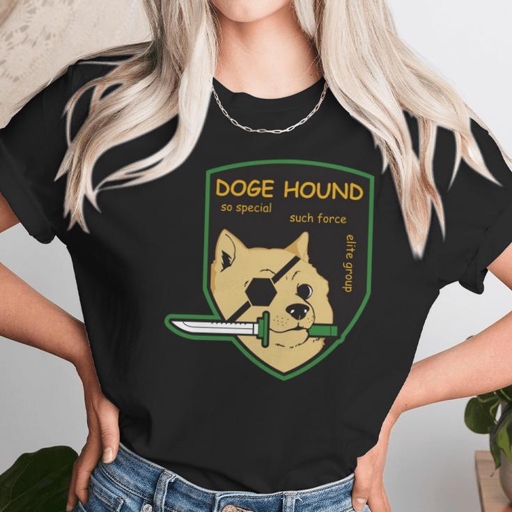 Doge Hound Metal Gear Solid Ss Unisex T-Shirt Gifts for Her