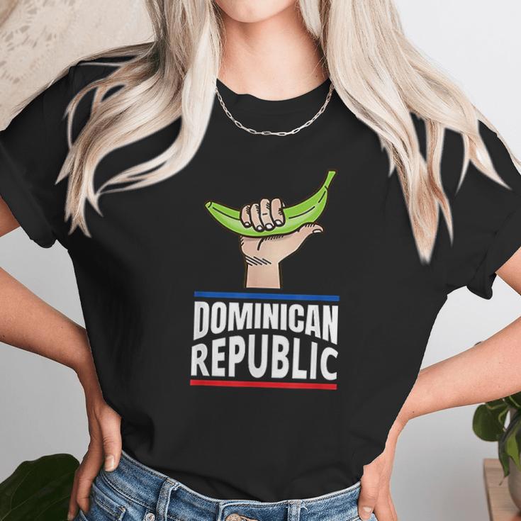 Dominican Republic Jersey Baseball Bandera Dominicana Unisex T-Shirt Gifts for Her