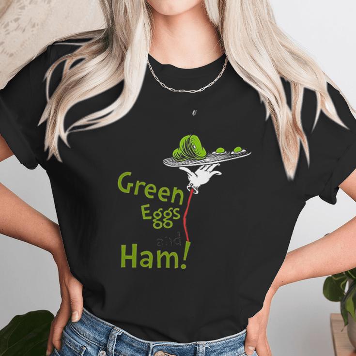 Dr Seuss Green Eggs And Ham Title Unisex T-Shirt Gifts for Her