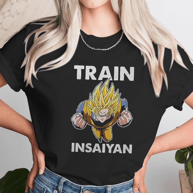 Dragon Ball Z Goku Train Insaiyan Unisex T-Shirt Gifts for Her