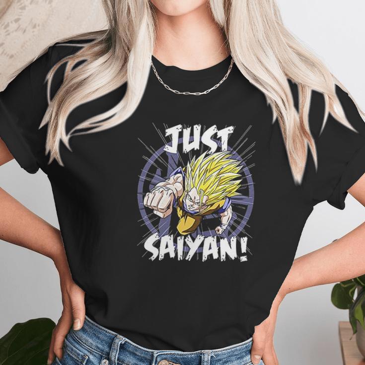 Dragon Ball Z Just Saiyan Unisex T-Shirt Gifts for Her