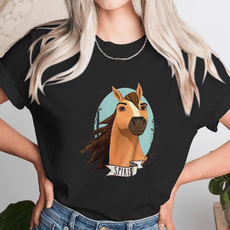 Dreamworks Spirit Riding Free Unisex T-Shirt Gifts for Her