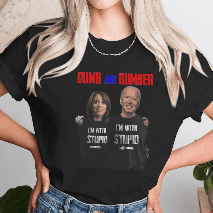 Dumb And Dumber Biden Unisex T-Shirt Gifts for Her