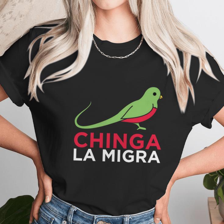 El Quetzal Dice Que Chinga La Migra Unisex T-Shirt Gifts for Her