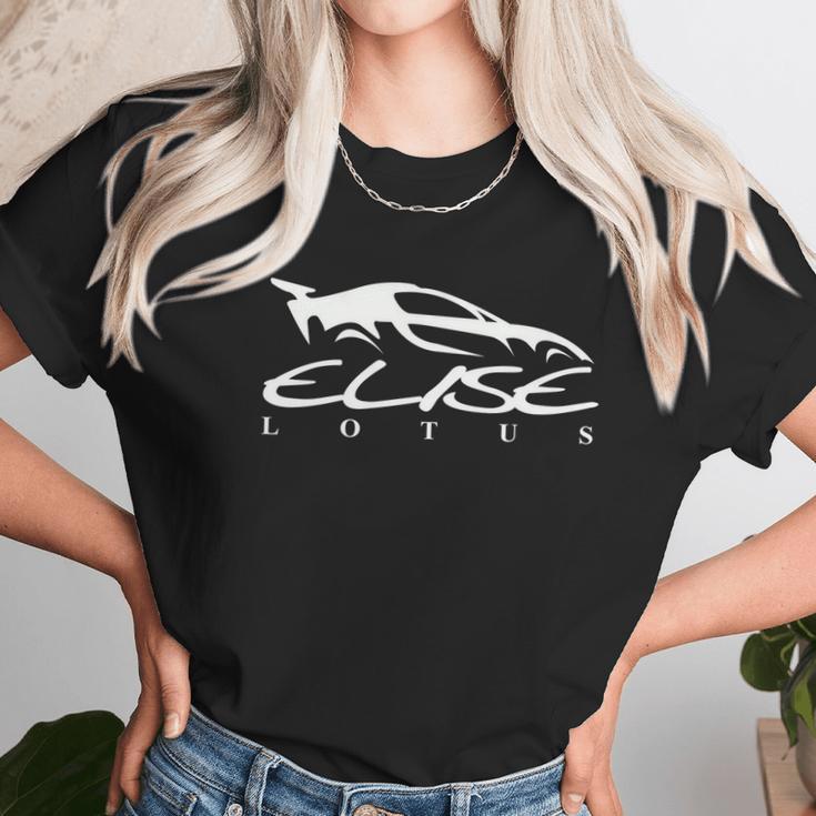 Elise Lotus Auto Sport Unisex T-Shirt Gifts for Her