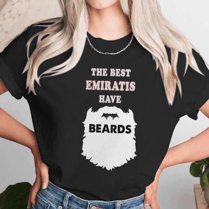 Emirati Beards Gift Uae Bearded Dubai Arab Tee Unisex T-Shirt Gifts for Her