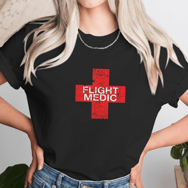 Ems Helicopter Flight Medic Unisex T-Shirt Gifts for Her