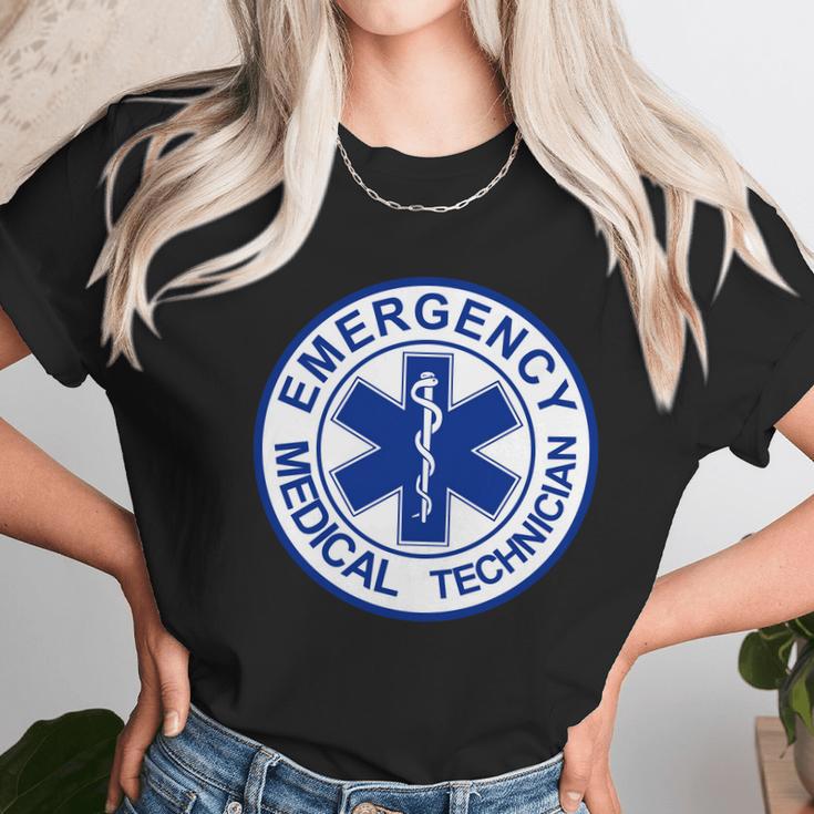 Emt Emergency Medical Technician Logo Unisex T-Shirt Gifts for Her