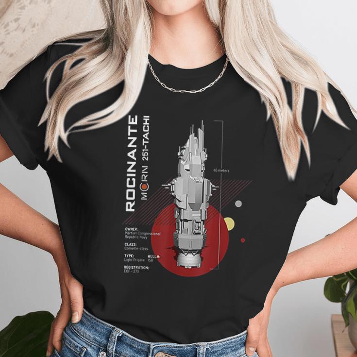 The Expanse Rocinante Ship Unisex T-Shirt Gifts for Her