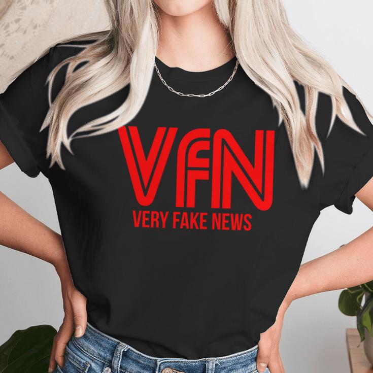 Very Fake News Network Unisex T-Shirt Gifts for Her