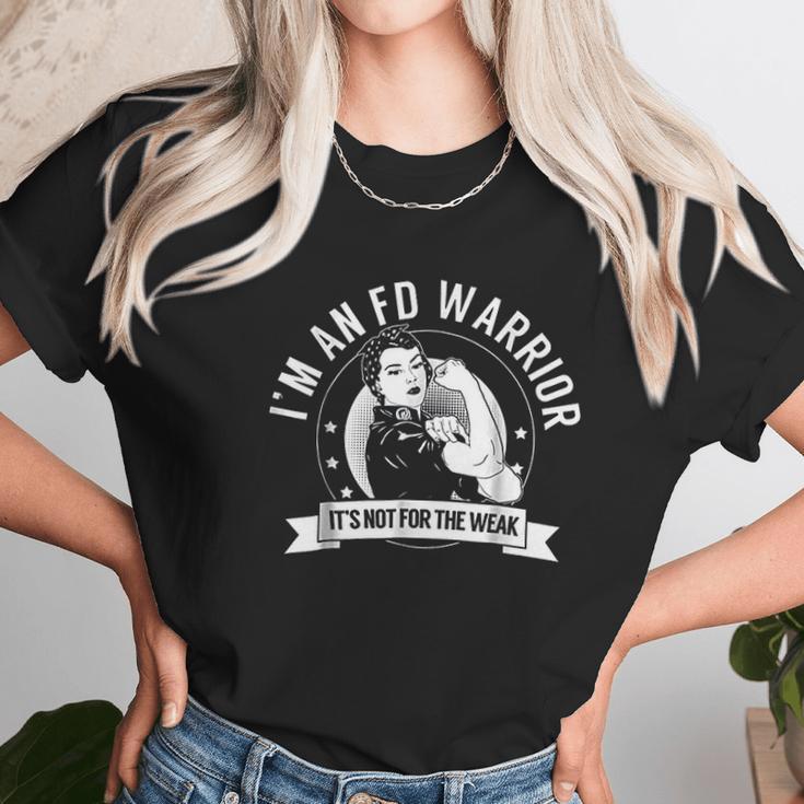 Fd Warrior Nftw Fibrous Dysplasia Awareness Unisex T-Shirt Gifts for Her