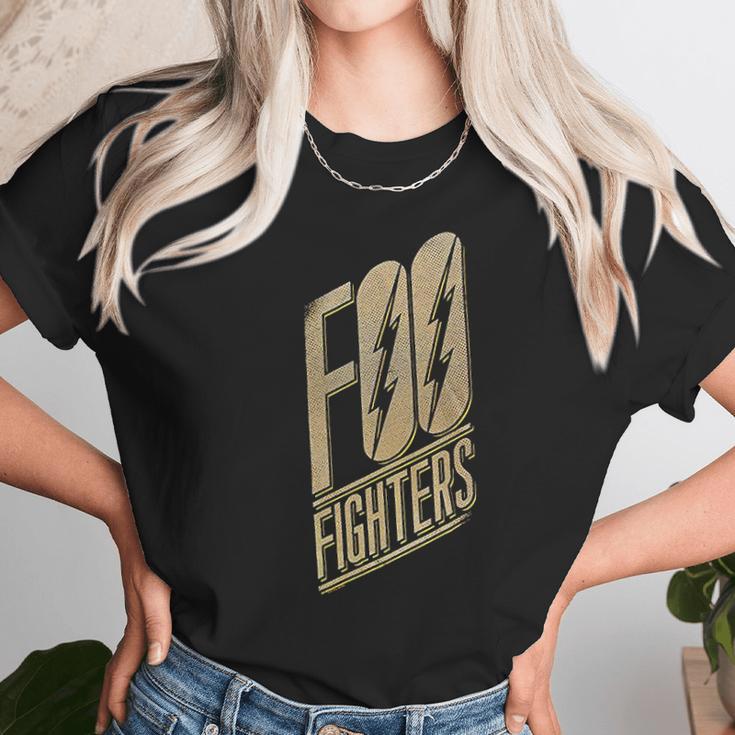 Foo Fighters Slanted Logo Soft Unisex T-Shirt Gifts for Her