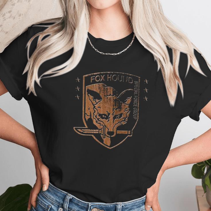 Foxhound Special Forces Group Metal Gear Solid Unisex T-Shirt Gifts for Her