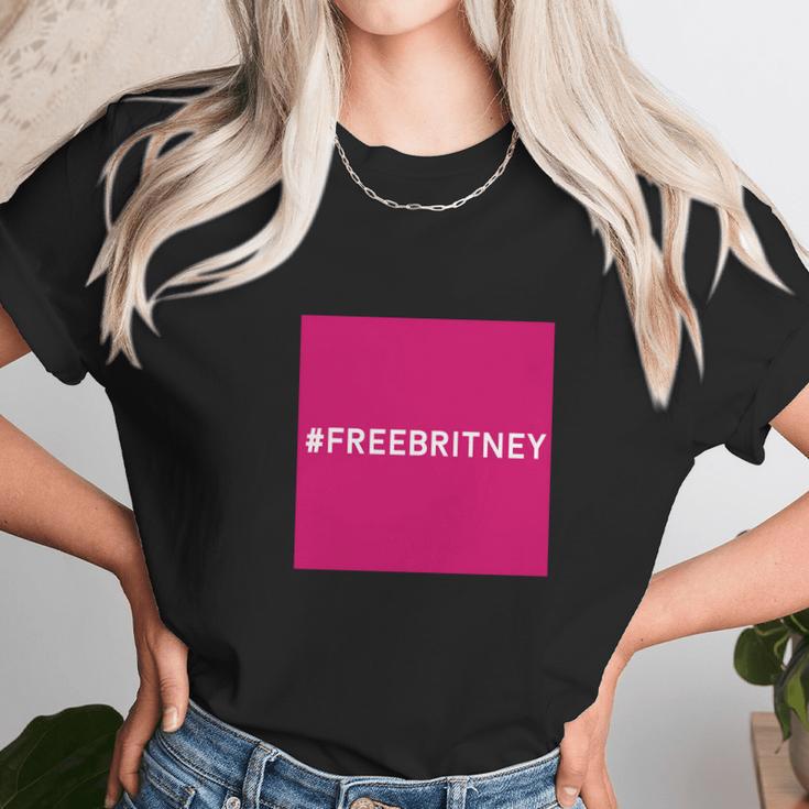 Free Britney Pink Gift Unisex T-Shirt Gifts for Her