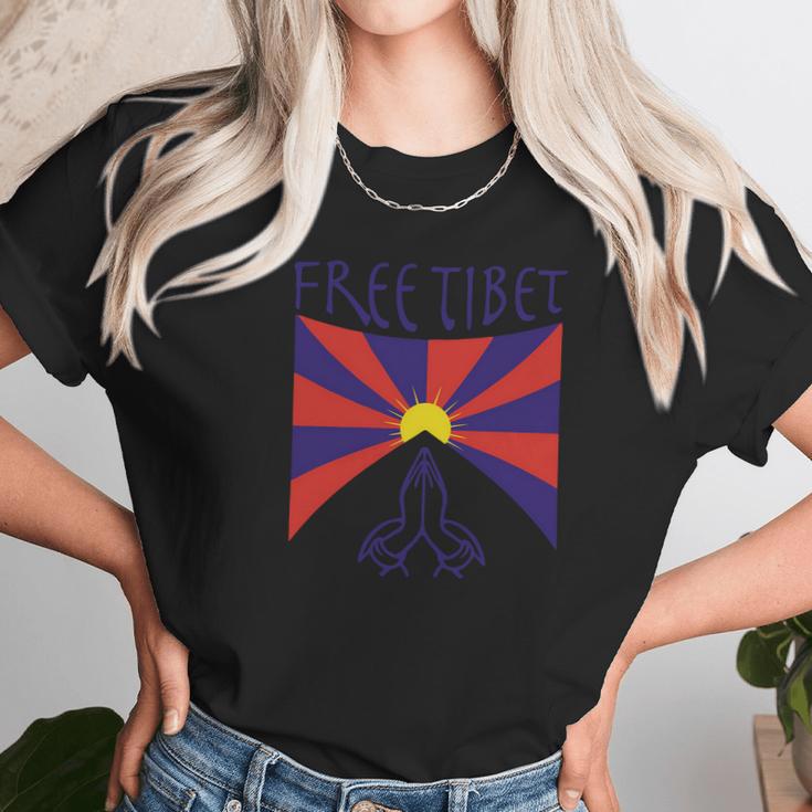 Free Tibet Shirt Unisex T-Shirt Gifts for Her