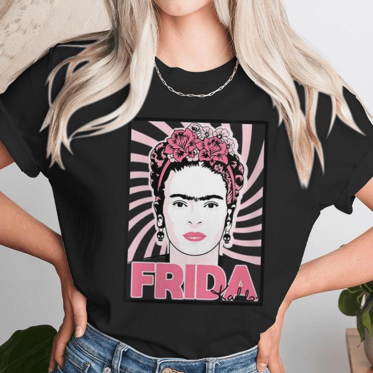 Frida Kahlo Portrait Graphic Unisex T-Shirt Gifts for Her