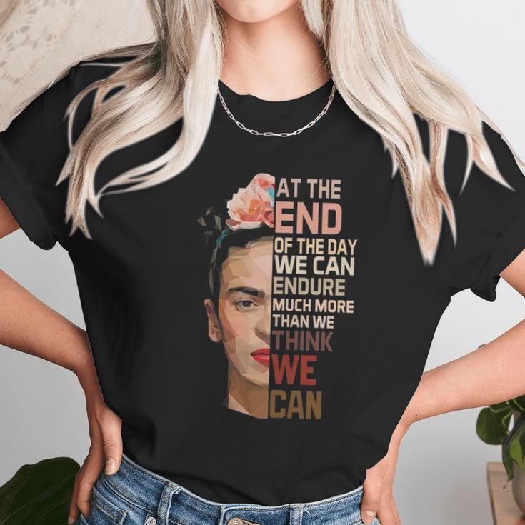 Frida Kahlo Quote Retro Unisex T-Shirt Gifts for Her