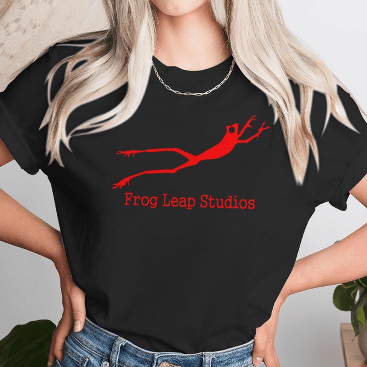 Frog Leap Studios Red Unisex T-Shirt Gifts for Her