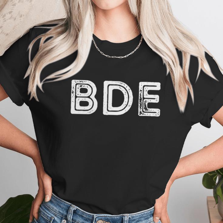 Funny Gift Bde Big Dick Energy Vintage Gift Unisex T-Shirt Gifts for Her