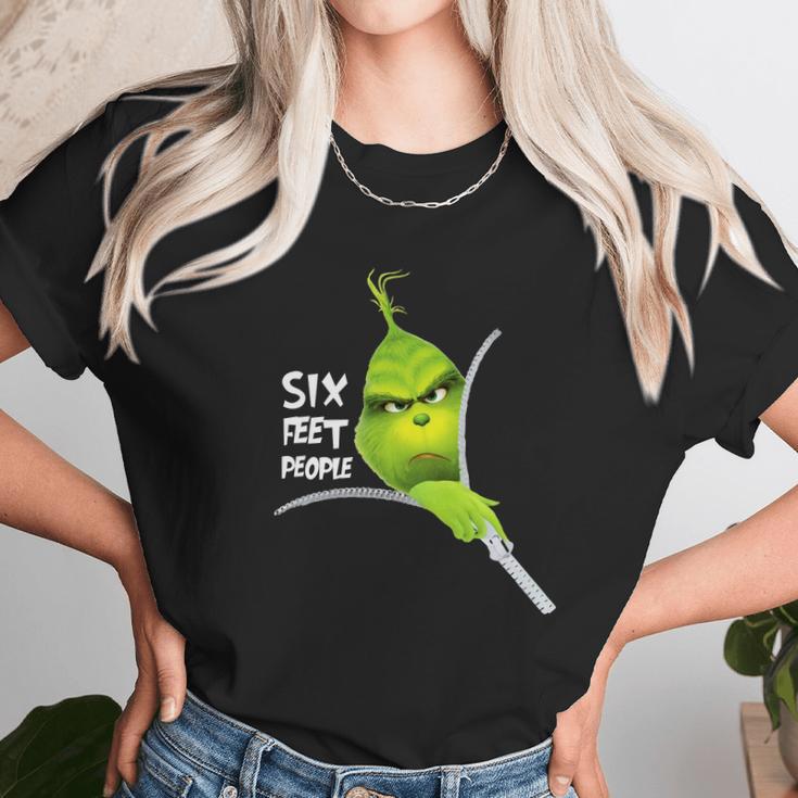 Funny Grinch 6 Feet People Unisex T-Shirt Gifts for Her