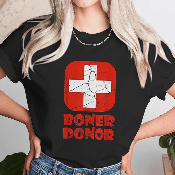 Funny Halloween Boner Donor Unisex T-Shirt Gifts for Her