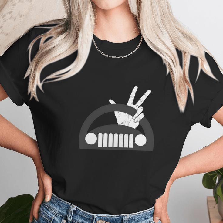 Funny The Jeep Wave Unisex T-Shirt Gifts for Her