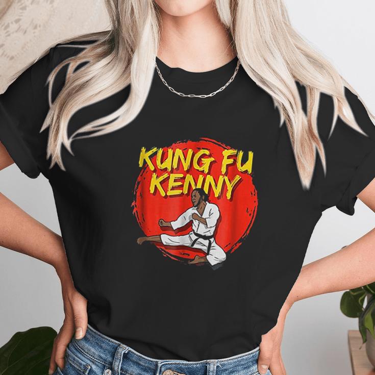 Funny Rap Concert Gift Kung Fu Kenny Fighting Gift Unisex T-Shirt Gifts for Her