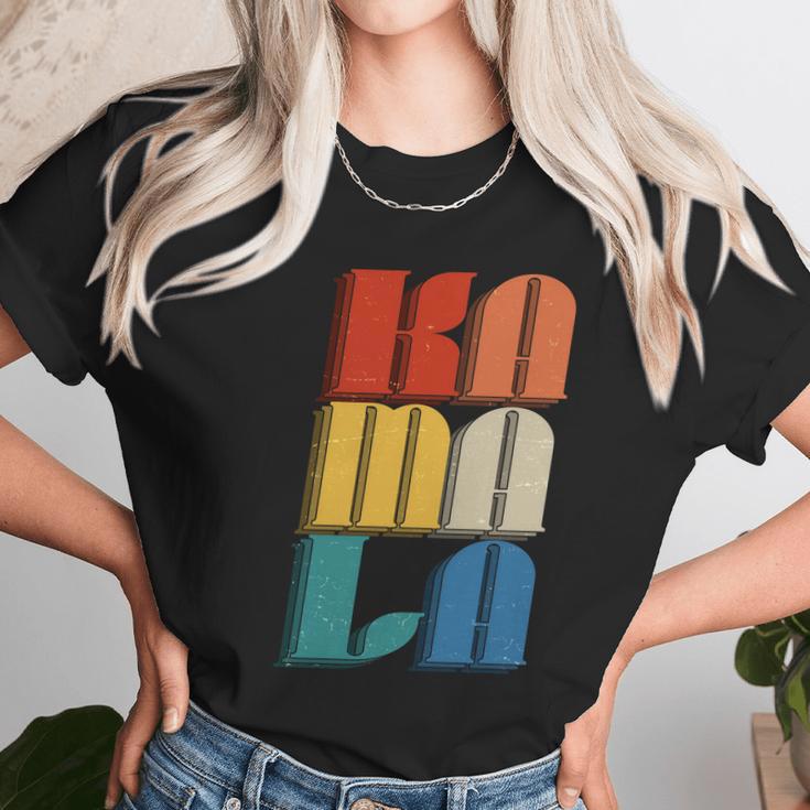 Funny Retro Styled Text Kamala Harris Unisex T-Shirt Gifts for Her