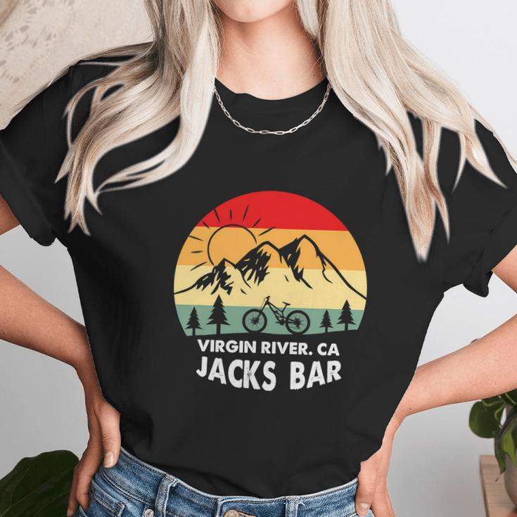 Funny Retro Virgin River Jacks Bar Unisex T-Shirt Gifts for Her