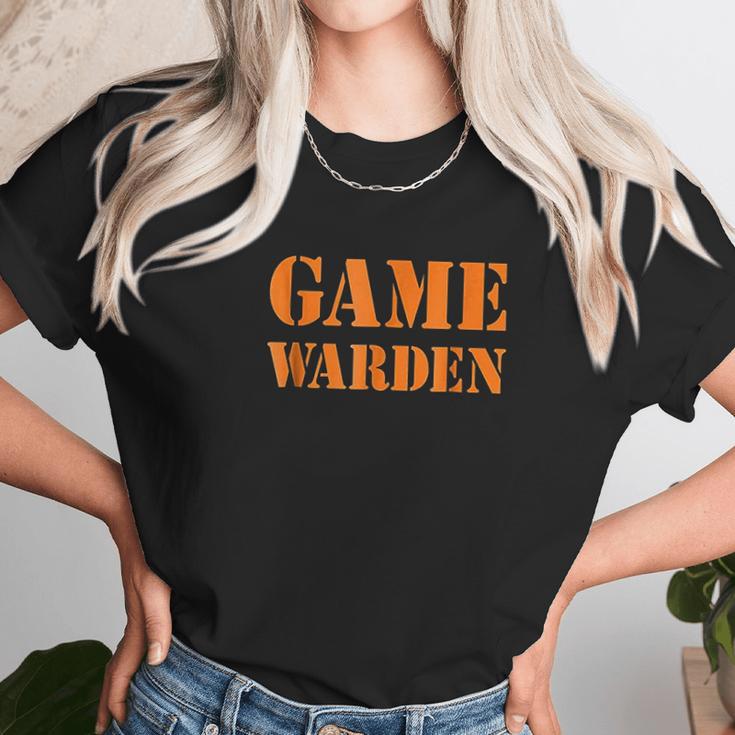 Game Warden Halloween Costume Unisex T-Shirt Gifts for Her