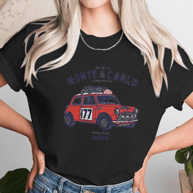 Garage Crew 006 Classic Mini Cooper Monte Carlo Rally Unisex T-Shirt Gifts for Her