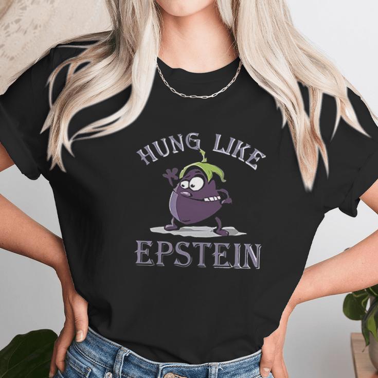 Gearcozy Hung Like Epstein Funny Unisex T-Shirt Gifts for Her