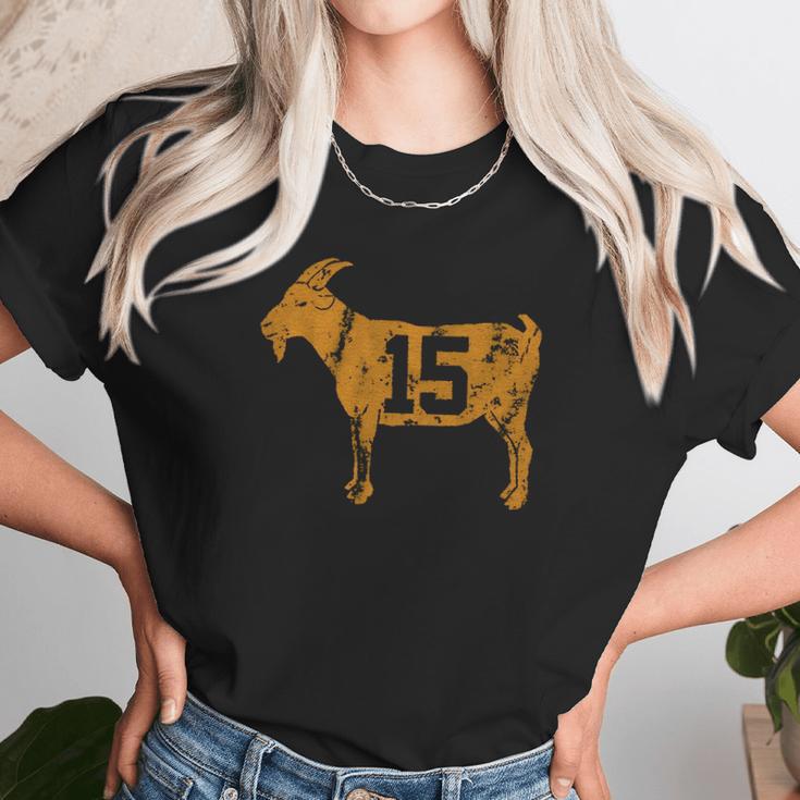 Goat 15 Vintage Mahomes Unisex T-Shirt Gifts for Her